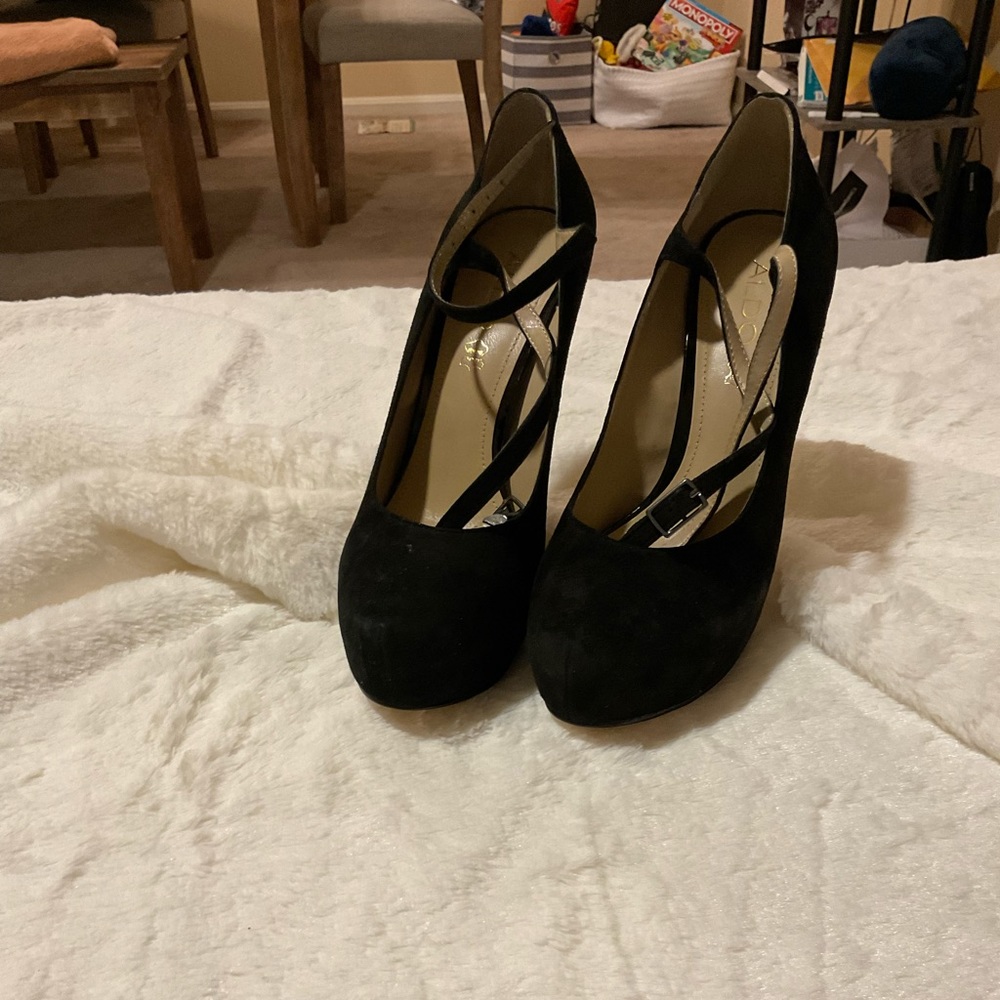 Black heels